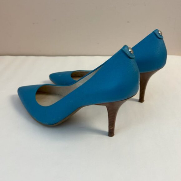 Michael Kors Bright Blue Mid Pump - Size 8.5M - Picture 3 of 3